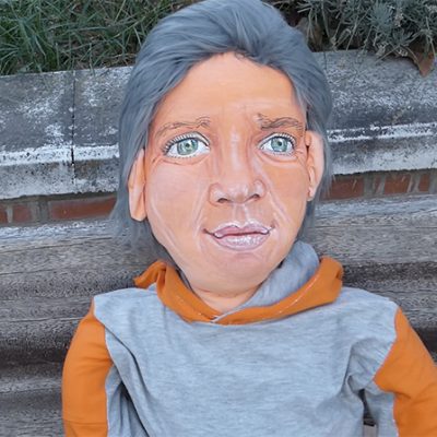 marioneta muñeca personalizada gigante a tamaño real de trapo con tu cara