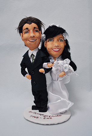muñecos novios personalizados para tarta boda económicos con tu cara