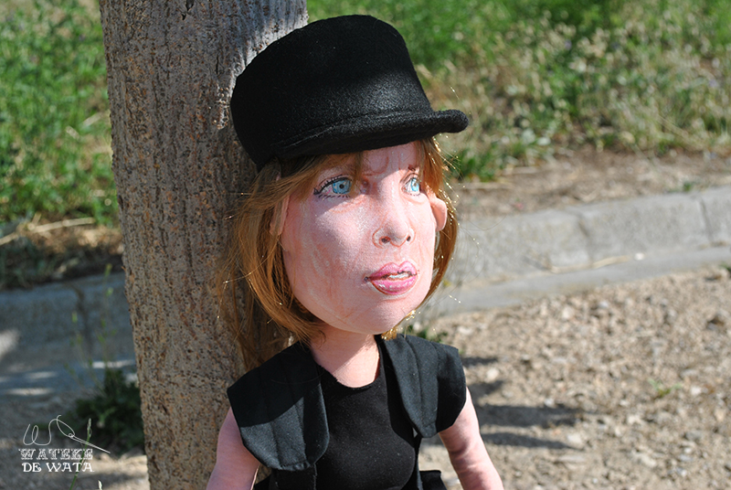 Sarah Connor Terminator action figure handmade fabric doll
