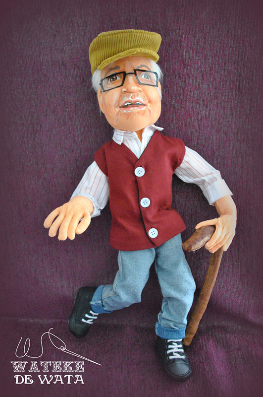 muñeco personalizado de abuelo con tu foto Madrid