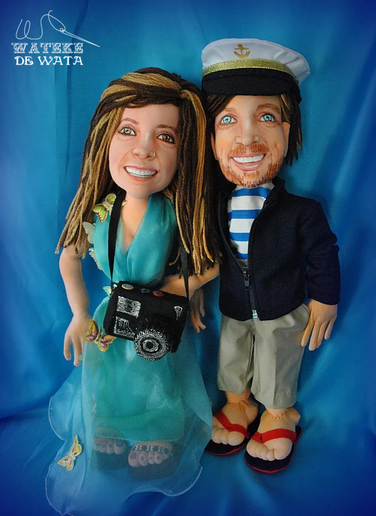 muñecos de trapo personalizados para boda baratos Madrid, Mexico