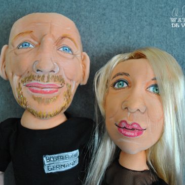 muñecos personalizados hechos a mano de novios