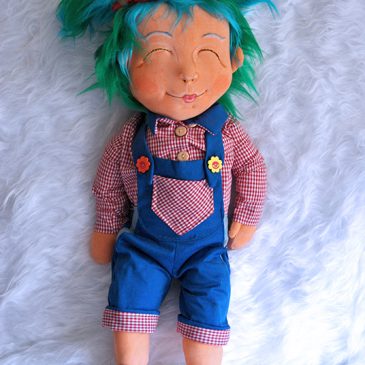 muñecas personalizadas de trapo artesanales