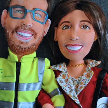 muñecos personalizados pareja con tu cara