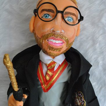 muñecos personalizados Harry Potter de trapo con tu cara